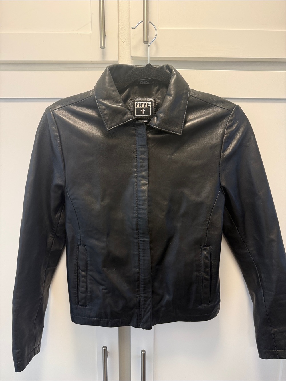 Frye Black Leather Jacket
